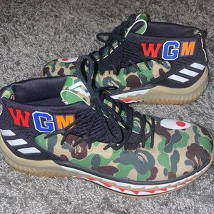 Adidas X BAPE Dame 4 Sneakers